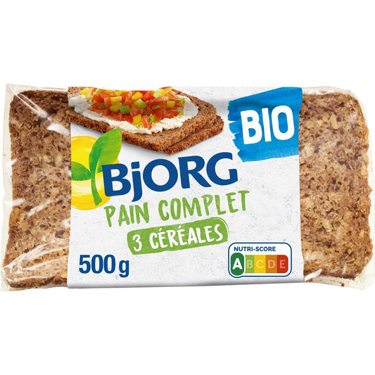 BJORG Organic 3 Grain Bread