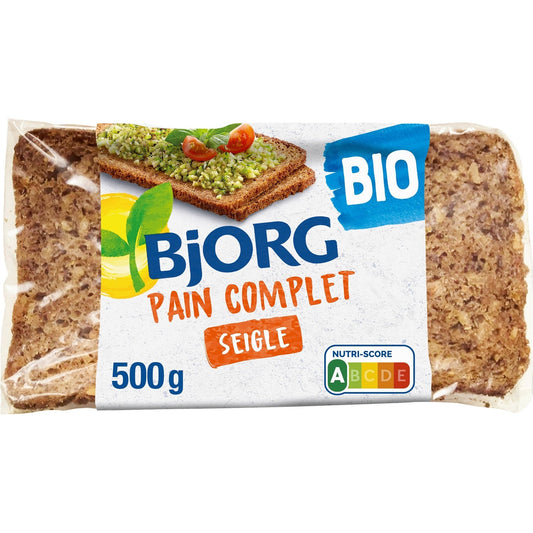 Pain Bio de Seigle BJORG Le paquet de 500g