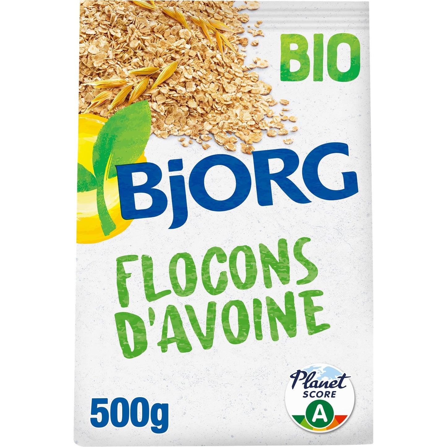BJORG Organic Plain Oat Flakes Cereal