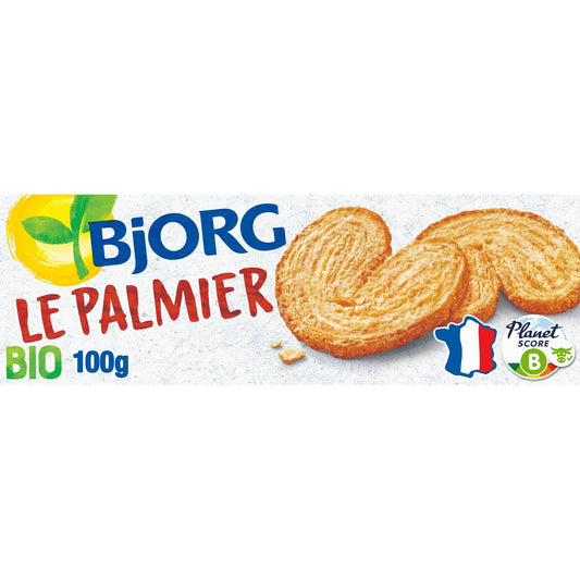 BJORG Organic Palmier Biscuits