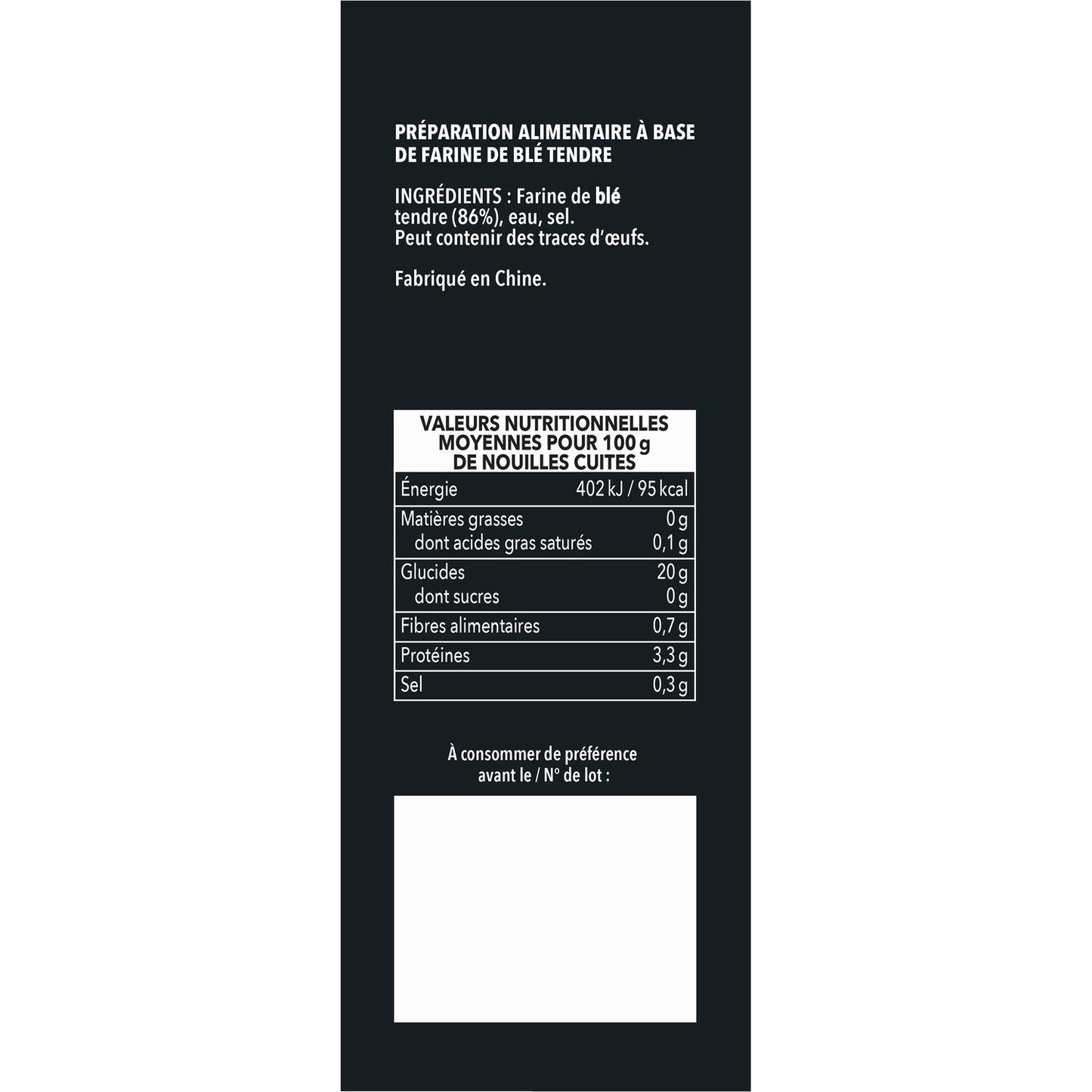 TIEN SHAN Chinese Noodles