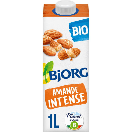 BJORG Organic Plant-Based Drink Intense Almond Milk
