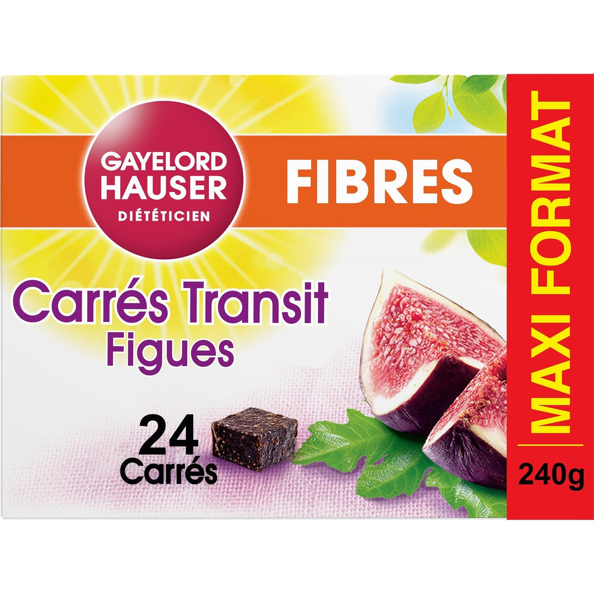 Carré Figues et fibres GAYELORD HAUSER 