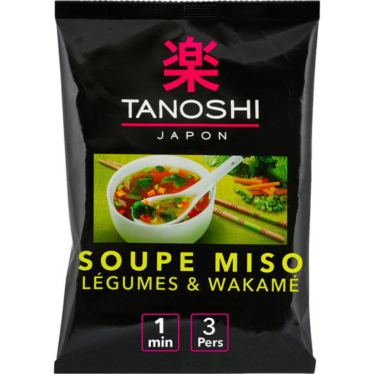 TANOSHI Dehydrated Vegetable Miso Soup