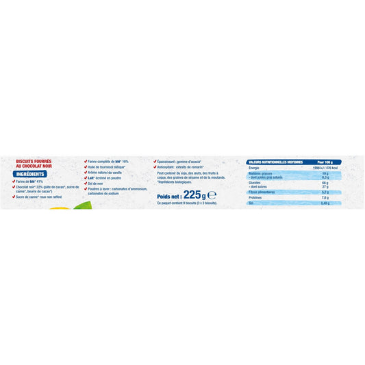 BJORG Organic Milk Chocolate Biscuits
