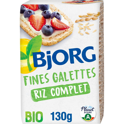 Thin Organic Rice Cakes, Gluten Free BJORG