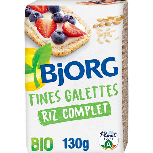 Thin Organic Rice Cakes, Gluten Free BJORG