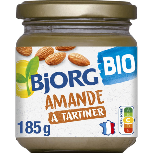 Pâte à Tartiner Amandes Bio BJORG Le pot de 185g
