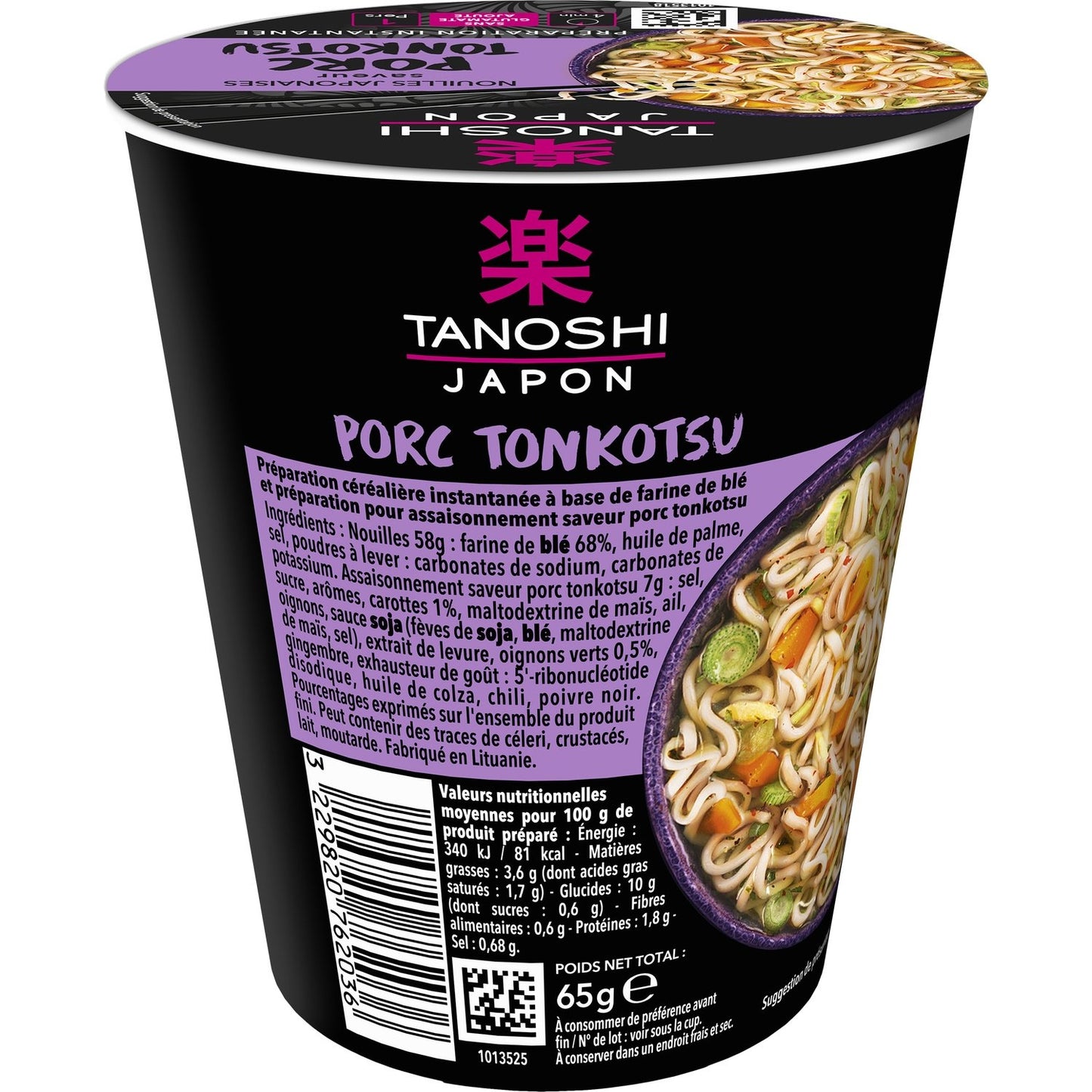 Tonkotsu TANOSHI Pork Noodles