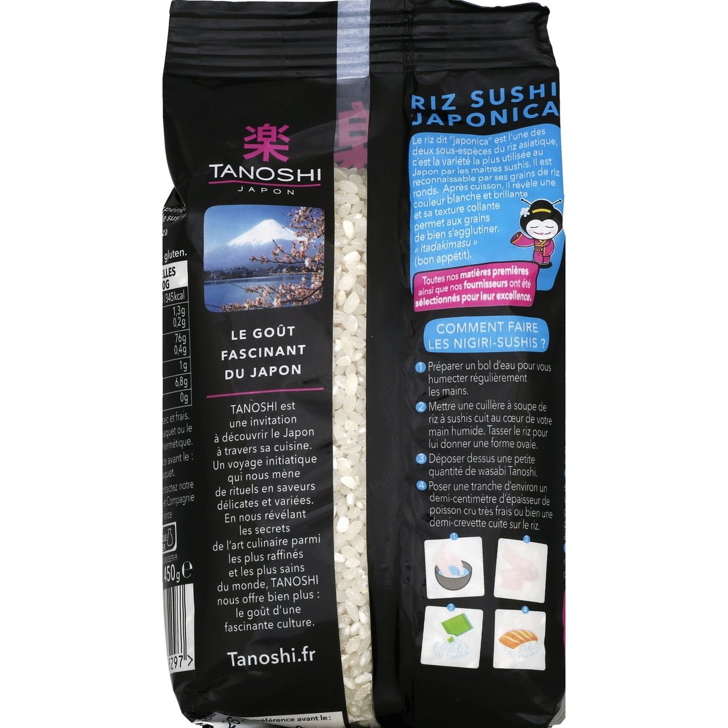 Reis-Sushi Japonica TANOSHI