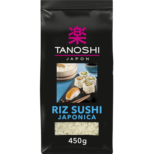 Riz Sushi Japonica TANOSHI Le paquet de 450g