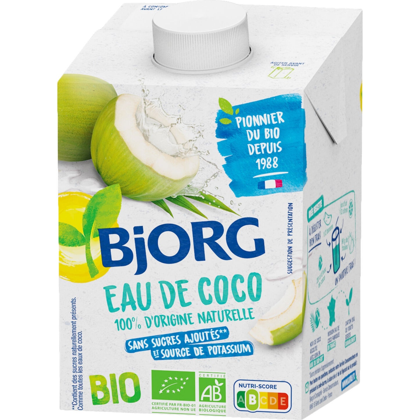 BJORG Organic Coconut Water Plant Drink