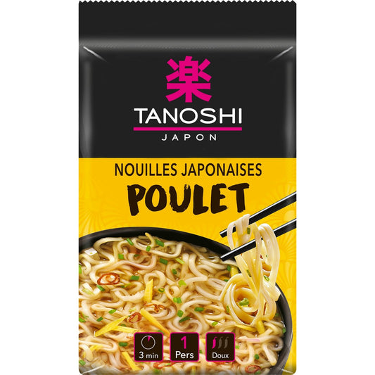 Nouilles Blé Poulet TANOSHI Le paquet de 85g