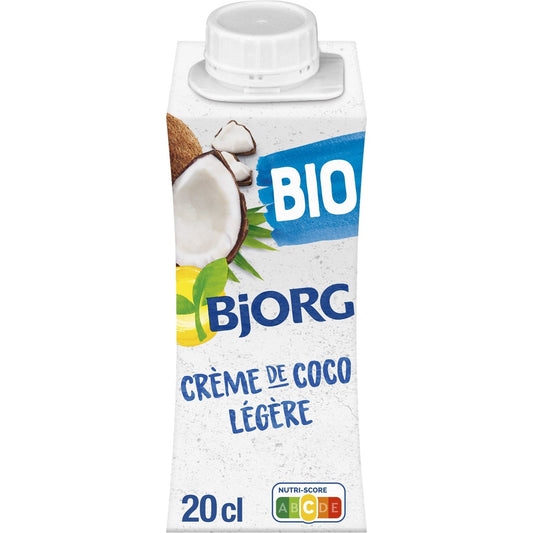 BJORG Organic Light Coconut Cream