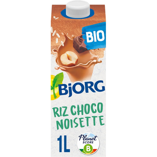 BJORG Organic Rice Choco Hazelnut Vegetable Drink