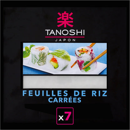 TANOSHI Square Rice Papers