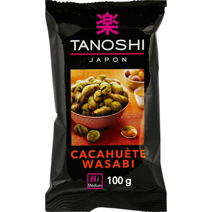 Biscuits Apéritif Cacahuète Wasabi TANOSHI