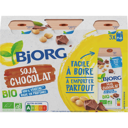 BJORG Organic Chocolate Soy Vegetable Drink