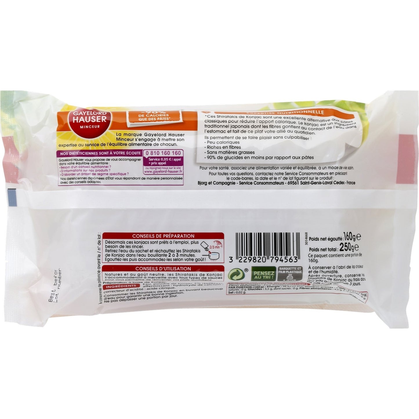 Shirataki Konjac Nature GAYELORD HAUSER