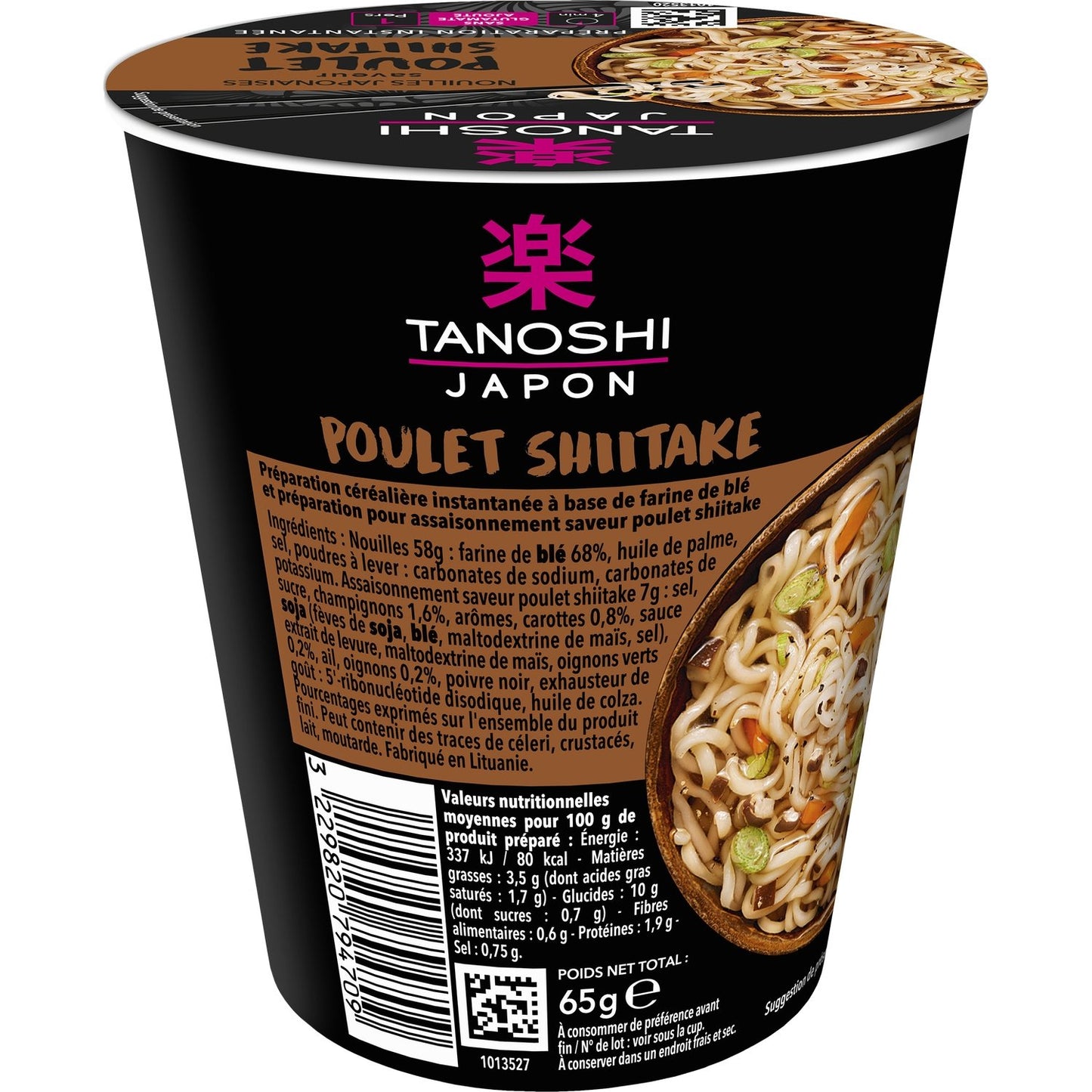 TANOSHI Shitake Chicken Noodles