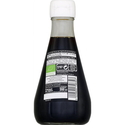 TANOSHI Bio-Sojasoße mit gesalzener Sojasauce