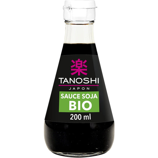 Sauce Soja Soja Salée Bio TANOSHI La bouteiLLe de 200mL