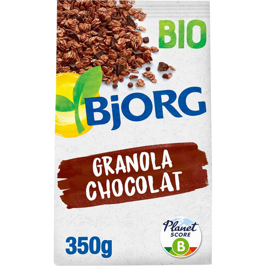 Céréales Bio Granola Chocolat BJORG Le sachet de 350g