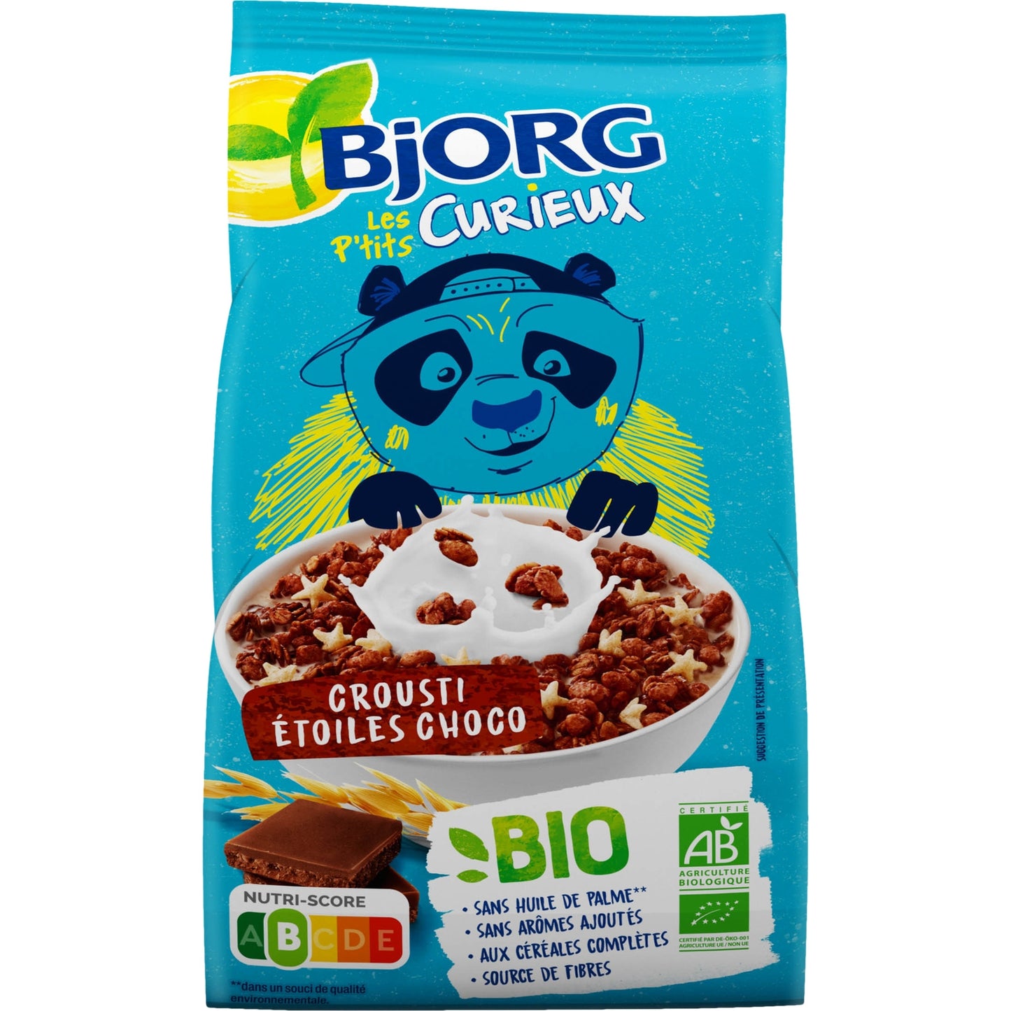 BJORG Organic Crispy Stars Choco Cereal