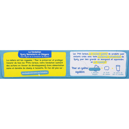 Biscuits Bio Sablé Chocolat au Lait BJORG