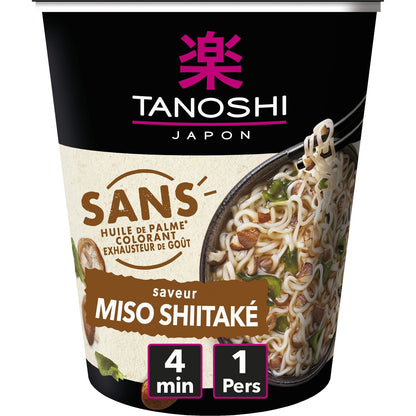 TANOSHI Dehydrated Shitake Noodle Soup