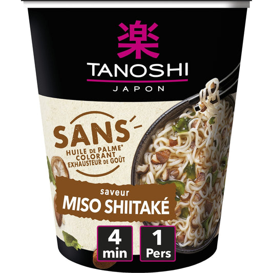 TANOSHI Dehydrated Shitake Noodle Soup