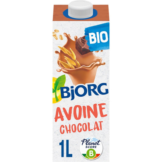 BJORG Organic Plant-Based Drink with Oat Milk and Cocoa