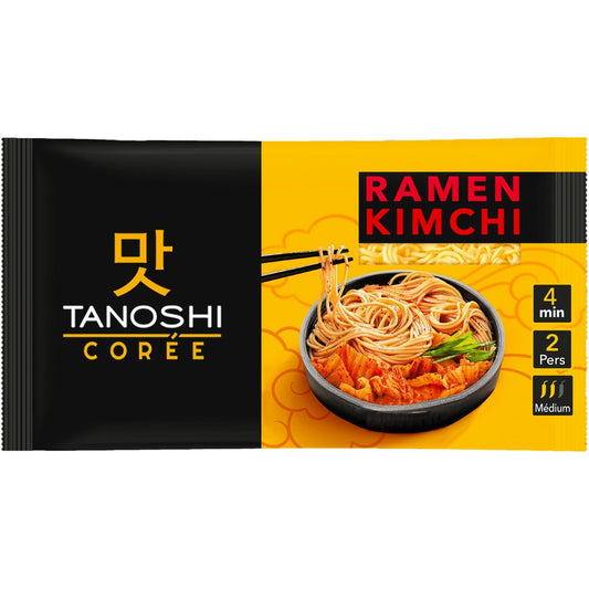 Nouilles Ramen Kimchi TANOSHI Le sachet de 360g