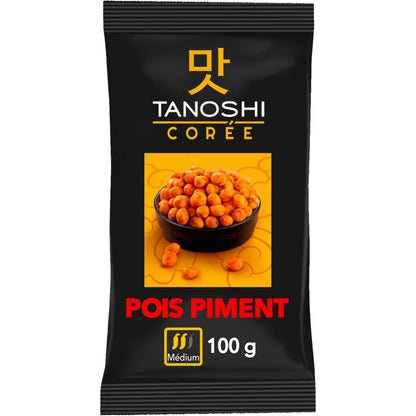 Biscuits Apéritif Crackers Pois Piment TANOSHI