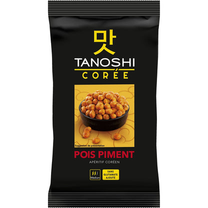 Biscuits Apéritif Crackers Pois Piment TANOSHI