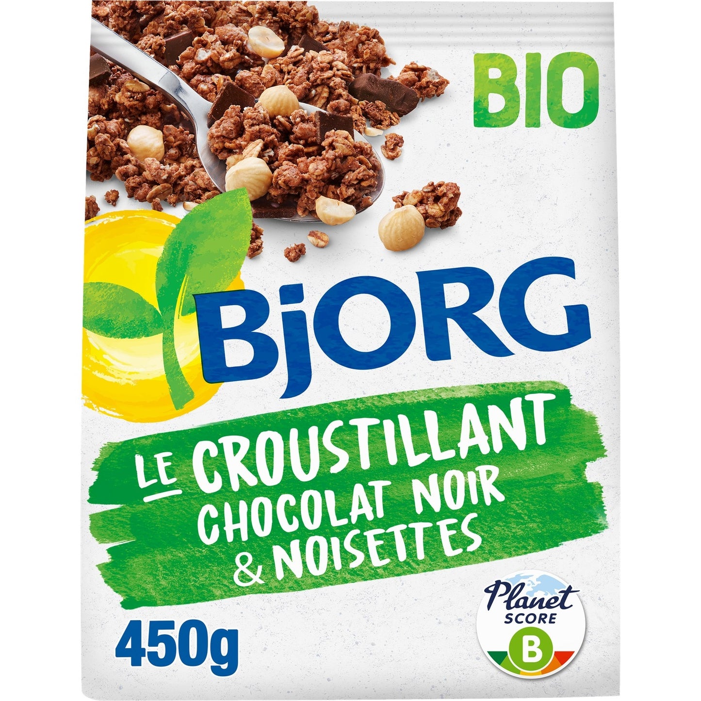 Céréales bio Croustillant Chocolat noisette BJORG 
