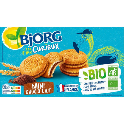 Biscuits Bio Choc'o Lait BJORG