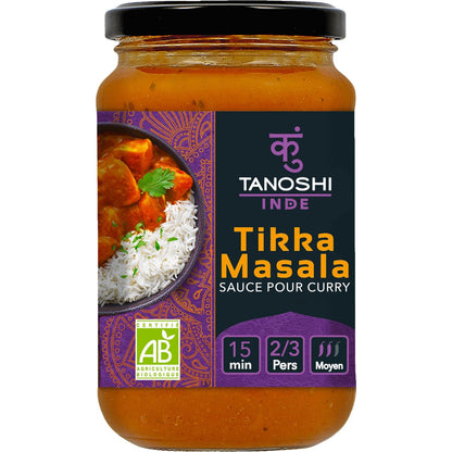 Sauce Tikka Masala Bio TANOSHI