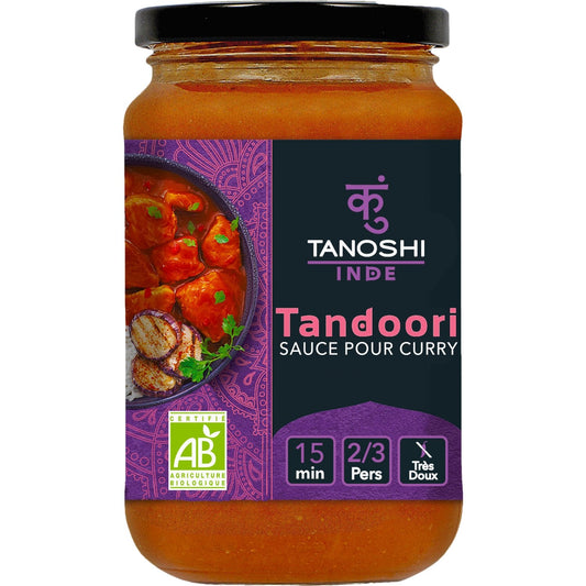 TANOSHI Organic Tandoori Curry Sauce
