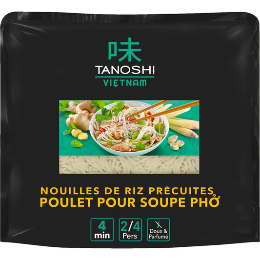 Plat Cuisiné Nouilles de Riz TANOSHI Le paquet de 380g