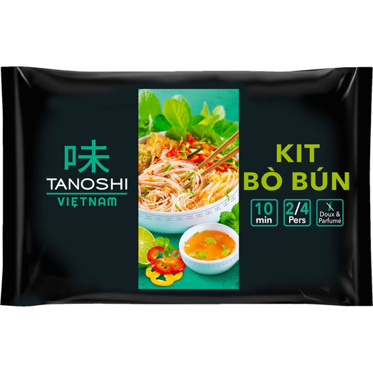 Plat Cuisiné Kit Bo Bun TANOSHI Le paquet de 485g