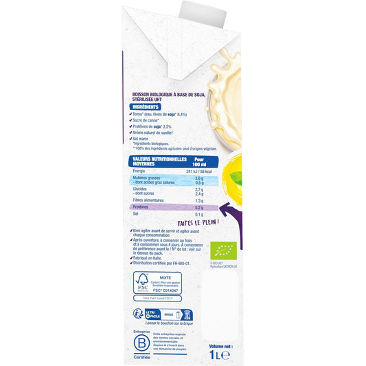 BJORG Organic Vegetable Drink Soy Milk