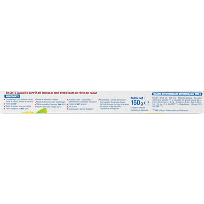Biscuits Bio Nappé Chocolat Intense BJORG