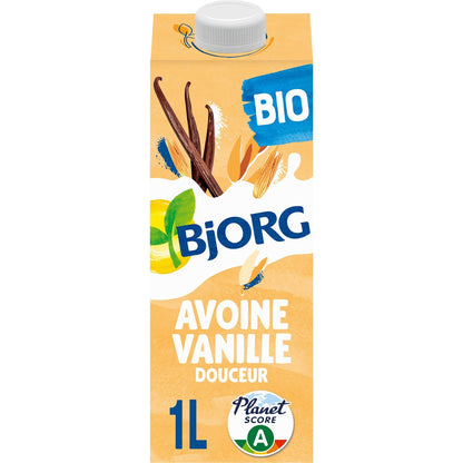 BJORG Organic Sweet Oat and Vanilla Plant-Based Drink