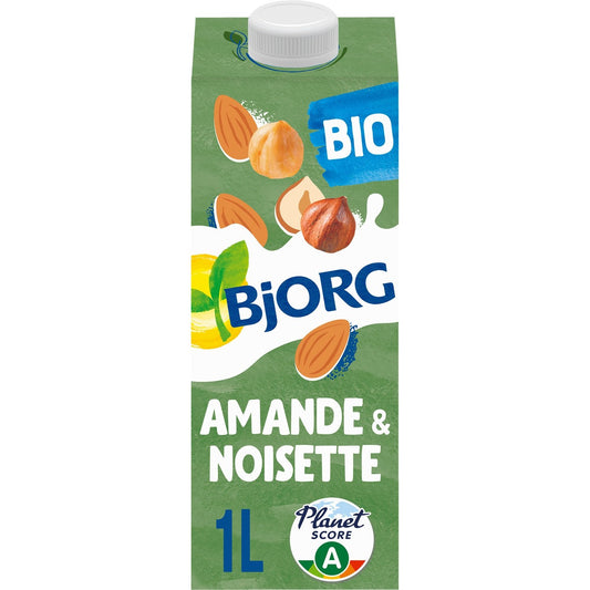BJORG Organic Almond and Hazelnut Plant-Based Drink
