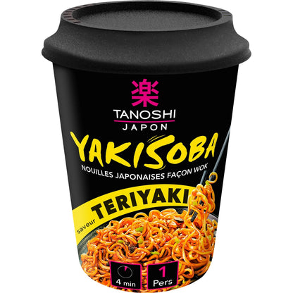 Nouilles Instantanées Yakisoba Saveur Teriyaki TANOSHI 