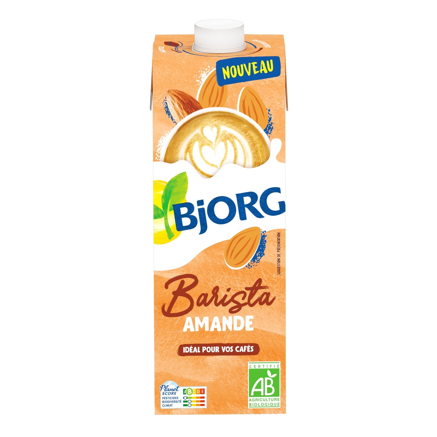 Lait d'Amande Barista Bio BJORG 
