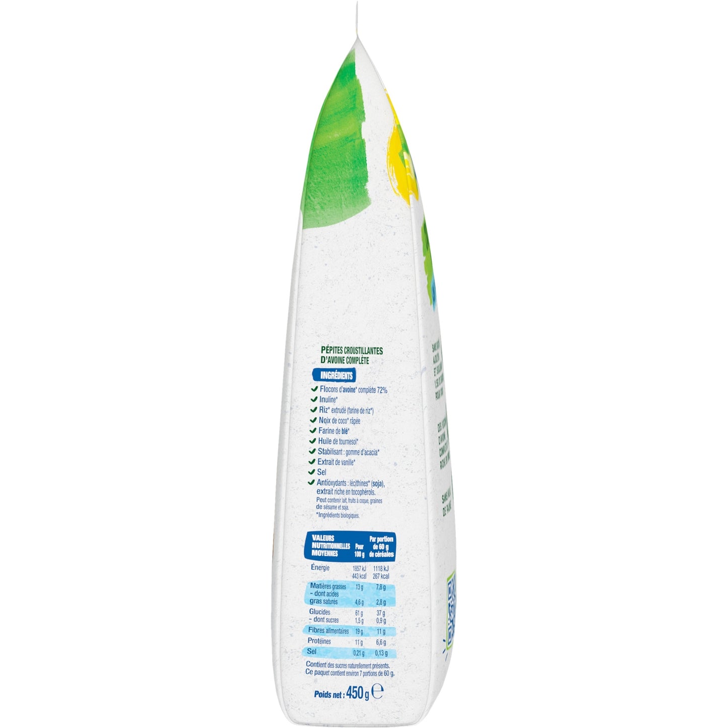 Croustillant Sans Sucres Ajoutés Nature Bio BJORG