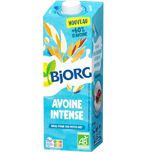 Boisson Lactée Bio Intense Onctueuse Sans Sucres Ajoutés Végétal BJORG 