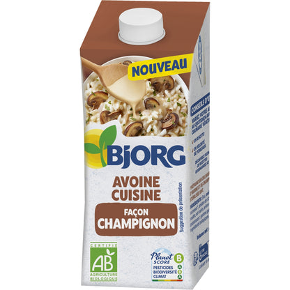 Sauce Avoine Cuisine Façon Champignon BJORG 